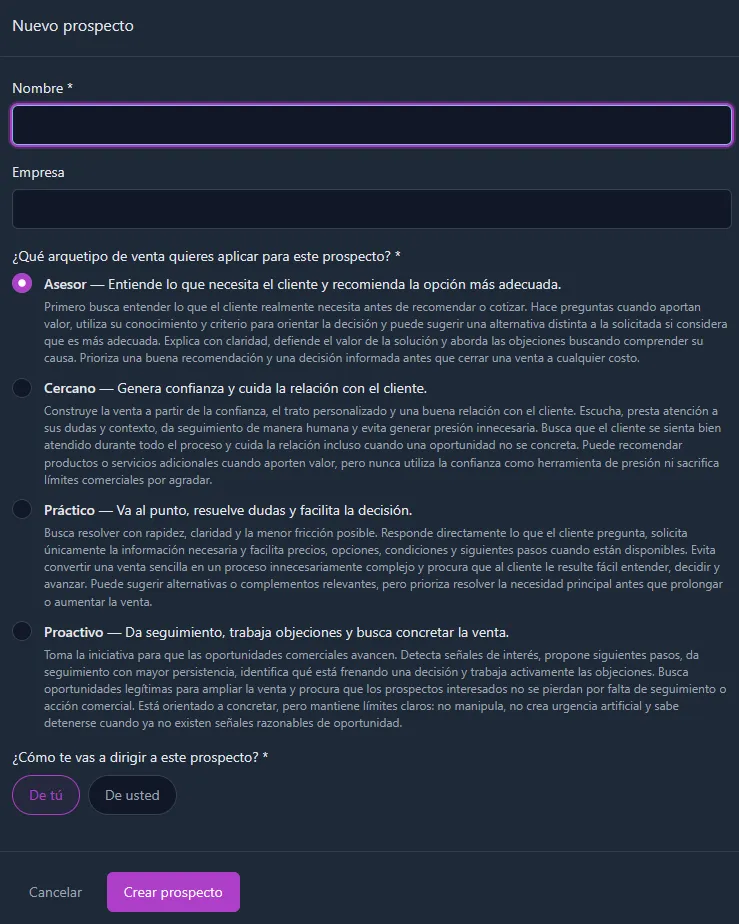 Nuevo prospecto en Domira